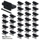 Jiuzilih 1000Pcs Hidden Deck Fasteners For Composite Decking Boardshidden