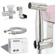 Vayzluiy Handheld Toilet Bidet Sprayer for Toilet-Adjustable Stainless Steel 
