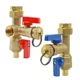 Midline Valve GUHW-JTP56-Q-MG Tankless Water Heater Kit- Set of 2 Heavy Duty ...