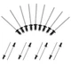 1/8" x 1/4" Aluminum Blind Rivets Assortment, Black Pop Rivets Metal Boat Riv...