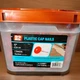 1" Plastic Cap Nails 1" Round Ring Shank 3000 Ct 9.83 Lbs New Grip Rite