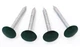 Low Profile Galvanized Survey Stakes 4 Pack Green Heavy Duty Markers Property