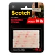 Scotch FASTENERS ALL WEATHER 1" x 3", Two Sets