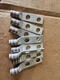 Burndy YAV2CL-2TC38 2/0 Brown Lug Lot of 8 NEW!