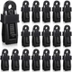 Outus 20 Pcs Tarp Clip Crocodile Mouth Multipurpose Secures Clamp with Strong...
