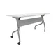 Lorell White Laminate Flip Top Training Table (llr-60744) (llr60744)