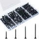 KURUI Drywall Screws Assortment Kit, #6 Black Wood Screws for Sheetrock,165pc...