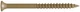 FastenMaster FMGD212-350 GuardDog Tan Exterior Wood Screws #9 x 2-1/2 L in.