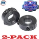 2-PACK! NEW! 20MM Double Split 2-PC Clamp Shaft Collar Steel Black Oxide CCM202S