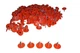Grip Rite 260 Pack Round Plastic Cap Nail 1 Inch Roofing Nails Tar Paper Nail