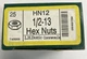 DOTTIE HN12 1/2-13 HEX NUT STEEL BOX OF 25