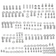 PTNHZ Small Block Engine HEX Bolt Kit for Chevy SBC 265 283 302 305 307 327 3...