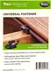 Trex Hideaway Plastic Fasteners with Screws - Box of 90