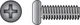 Hillman 828542 Stainless Steel Phillip Pan Head Machine Screw 10-32 x 1-1/2 in.