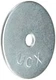 The Hillman Group 290009 Fender Zinc Washers, 3/16-Inch x 1-1/2-Inch, 100-Pack