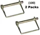Double HH Mfg. 41980  2 ct  5/16" x 2-1/4" Square Wirelock Hitch Pins - 100 Pack