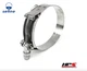 HPS Stainless Steel T-Bolt Clamp 54mm - 62mm for 1-7/8" inch Hose SSTC-54-62