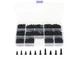 1000pcs M1.4 M1.7 M2 M2.3 Round Pan Head Self-Tapping Screws Assortment Kit, ...