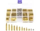 LBY 290pcs Male Female Hex Brass Spacer Standoff Screw Nut Assortment Kit, M2...