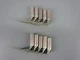 Burndy YAZV252TC14FX Pink Die 348/12 - 1/0 (275/24) Compression Lug - Lot of 10