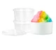 Hawaiian Shaved Ice Made in USA Premium Freezer Molds with Lids, BPAFree Food...