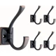 Franklin Brass 137246M Franklin Brass Ruavista 4-2/5 in. Coat and Hat Wall Hooks