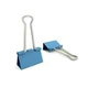 Binder Clips Small Metal Clamp - 3/4 Blue Binder Clips 120 Count (Small Clips)