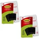 2 Packs 3M Command Medium Picture Hanging Strips Black Max 12 lb (Total 32 Pair)