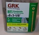 GRK Fasteners RT/Composite #8 x 3-1/8" Trim Head Screws=514 Screws & T10 Bit
