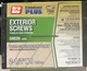 Grip Rite L212ST1 #9 X 2-1/2&rdquo; Exterior STAR Drive Screws, Green (1 Lb Box)
