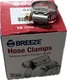 Breeze Hose Clamp 62012 11/16"-1-1/4" (10 PACK) Stainless Steel