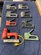 (8) Arrow Staple Guns-Model T-50, T-50M, T-50p, T-50OC, IT-21, T-55 & ET-50!! B4