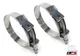 2x HPS Stainless Steel T-Bolt Turbo Silicone Hose Clamp 2.50"-2.80" (63mm-71mm)