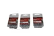 Hillman 8x3/4" Self-Drilling Hex Washer Head Metal Screws Zinc 75pc 3 Pack Lot