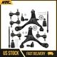 12pc Control Arms Ball Joints Sway Bar Links Tie Rods For 2001-2005 Honda Civic