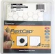 FASTCAP Peel & Stick White Screw Cover Caps PVC 14mm ( 9/16&rdquo; ) x 265 QTY  New