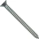 Hillman #12 x 2 In. Phillips Flat Head Zinc Sheet Metal Screw (100 Ct.) 80233