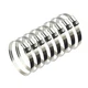 EesTeck 8 Pieces 4" Adjustable 304 Stainless Steel Duct -8Pcs, Silver 