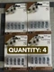 4-pack lot 5-piece National Hardware N260-150 Push & Hang Picture Drywall Hanger