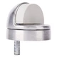 BRINKS Commercial - Dome Floor Door Stop, Satin Chrome Finish - Non-Obtrusive...