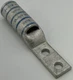BURNDY YAZ342NT38FX TwoHoleLugCmprsnConn,Long,Blue,19 22P094