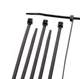 14-Inch Zip Ties - Indoor/Outdoor Cable Ties for Cord and Wire Management, No...