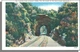 41986: Double Tunnel In The Heart of The Blue Ridge Mountains - 40's Postcard!