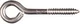 National Hardware 4 in. L Silver Stainless Steel Lag Screw Eye 1 pk (Pack of 10)