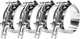 BOTTEN 4 Pack 1.75" 1.75" Clamp Range 51-59mm (2.01" - 2.32") 