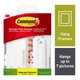 3M 17221-ES Command White Damage-Free Picture Hanging Kit for Indoor Use