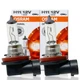 Genuine Osram H11 Long Life Vehicle Light Bulbs Pack of 2 Made in Germany