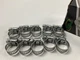 (10) Ideal 5202066 Hose Clamps, SAE Size 04, 5/16-5/8" (8mm-16mm) Clamping Range
