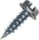 Malco HW8X1/2ZT #8x1/2 Zip-in Screws with Hex Washer Slotted Head 1,000-Pack