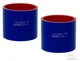 2X HPS 4-ply Reinforced 2-3/4" Inch (70mm) Silicone Coupler Hose Tube Pipe Blue